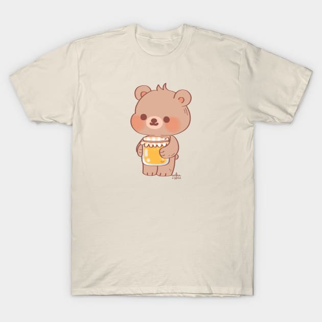 Miel - Oso Bongo T-Shirt by erikaibaceta